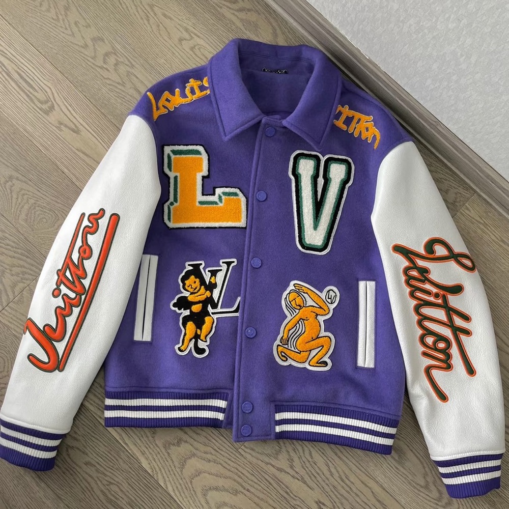 Louis Vuitton Multi-Patch Baseball Jacket - image 1